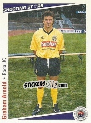 Sticker Graham Arnold - Shooting Stars Holland 1991-1992 n. 155 - Merlin