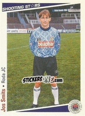 Cromo Jos Smits - Shooting Stars Holland 1991-1992 - Merlin