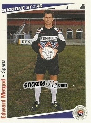 Sticker Edward Metgod - Shooting Stars Holland 1991-1992 n. 157 - Merlin