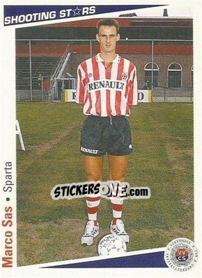 Sticker Marco Sas - Shooting Stars Holland 1991-1992 - Merlin