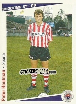 Cromo Peter Houtman - Shooting Stars Holland 1991-1992 - Merlin