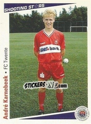 Sticker Andre Karnebeek - Shooting Stars Holland 1991-1992 - Merlin
