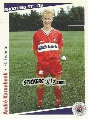 Sticker Andre Karnebeek - Shooting Stars Holland 1991-1992 n. 191 - Merlin