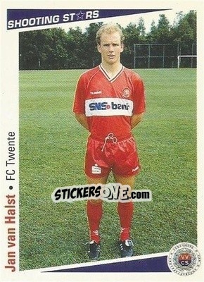 Cromo Jan van Halst - Shooting Stars Holland 1991-1992 - Merlin