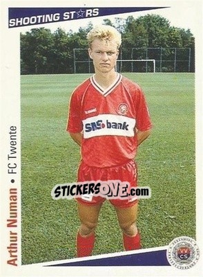 Figurina Arthur Numan - Shooting Stars Holland 1991-1992 - Merlin