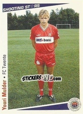 Sticker Youri Mulder - Shooting Stars Holland 1991-1992 - Merlin