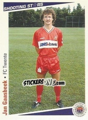 Sticker Jan Gaasbeek - Shooting Stars Holland 1991-1992 n. 199 - Merlin