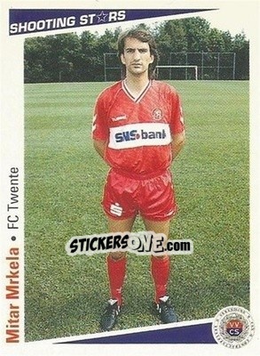 Cromo Mitar Mrkela - Shooting Stars Holland 1991-1992 - Merlin