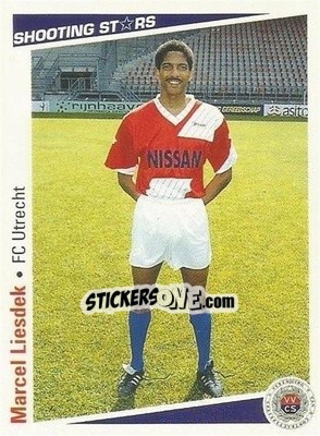 Sticker Marcel Liesdek - Shooting Stars Holland 1991-1992 n. 203 - Merlin