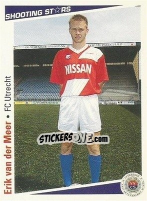 Cromo Erik van der Meer - Shooting Stars Holland 1991-1992 n. 204 - Merlin