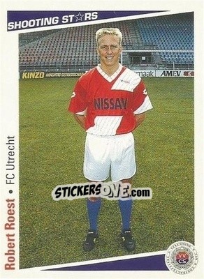 Sticker Robert Roest - Shooting Stars Holland 1991-1992 - Merlin