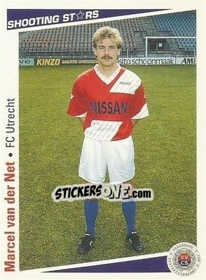 Cromo Marcel van der Net - Shooting Stars Holland 1991-1992 - Merlin