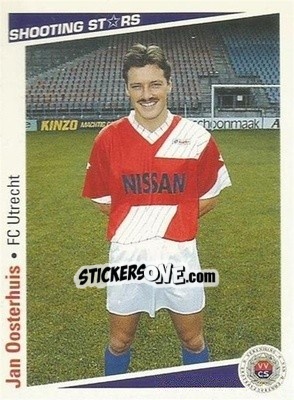 Figurina Jan Oosterhuis - Shooting Stars Holland 1991-1992 n. 208 - Merlin