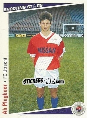 Sticker Ab Plugboer - Shooting Stars Holland 1991-1992 n. 211 - Merlin