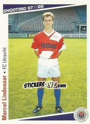 Sticker Marcel Lindenaar - Shooting Stars Holland 1991-1992 n. 212 - Merlin