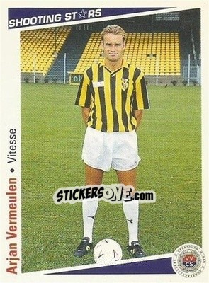 Sticker Arjan Vermeulen - Shooting Stars Holland 1991-1992 - Merlin