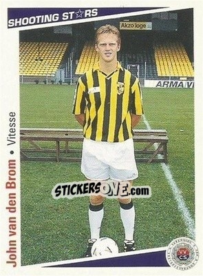 Sticker John van den Brom - Shooting Stars Holland 1991-1992 - Merlin