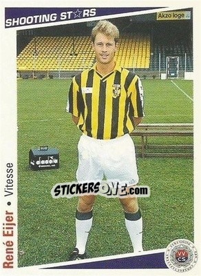 Cromo Rene Eijer - Shooting Stars Holland 1991-1992 - Merlin