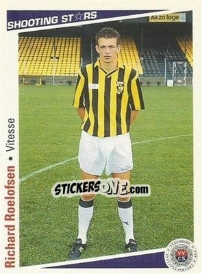 Sticker Richard Roelofsen - Shooting Stars Holland 1991-1992 - Merlin