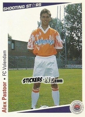 Cromo Alex Pastoor - Shooting Stars Holland 1991-1992 - Merlin