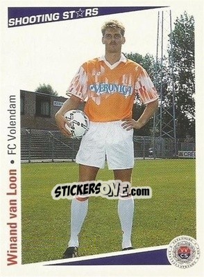 Figurina Winand van Loon - Shooting Stars Holland 1991-1992 - Merlin