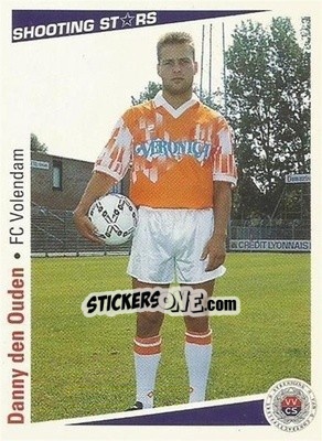 Sticker Danny den Ouden - Shooting Stars Holland 1991-1992 - Merlin