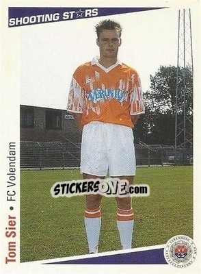 Cromo Tom Sier - Shooting Stars Holland 1991-1992 - Merlin