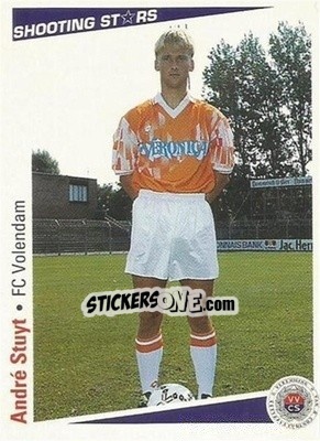 Sticker Andre Stuyt - Shooting Stars Holland 1991-1992 n. 239 - Merlin