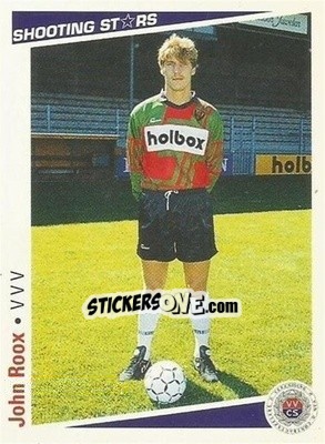 Sticker John Roox - Shooting Stars Holland 1991-1992 - Merlin