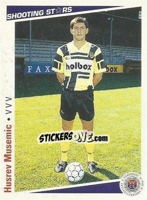 Cromo Husrev Musemic - Shooting Stars Holland 1991-1992 - Merlin