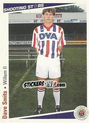 Sticker Dave Smits - Shooting Stars Holland 1991-1992 - Merlin