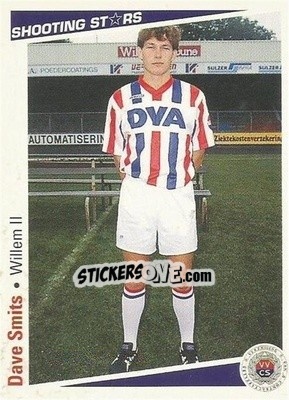 Cromo Dave Smits - Shooting Stars Holland 1991-1992 - Merlin