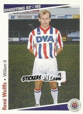 Cromo Rene Wolffs - Shooting Stars Holland 1991-1992 - Merlin