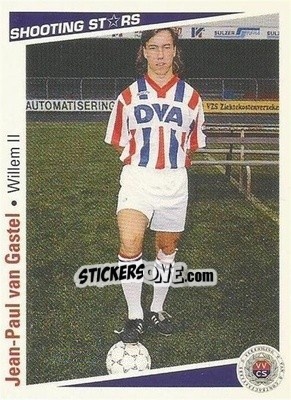 Cromo Jean-Paul van Gastel - Shooting Stars Holland 1991-1992 - Merlin