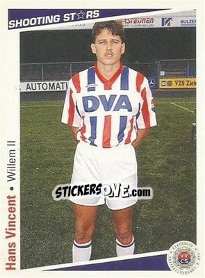 Sticker Hans Vincent - Shooting Stars Holland 1991-1992 n. 268 - Merlin