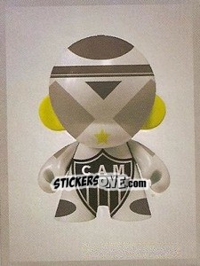 Sticker Camisa do Atlético-MG - Campeonato Brasileiro 2009 n. 1 - Panini