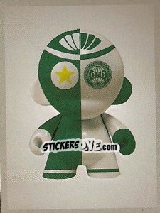 Sticker Camisa do Coritiba - Campeonato Brasileiro 2009 - Panini