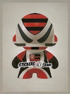 Sticker Camisa do Flamengo - Campeonato Brasileiro 2009 n. 5 - Panini