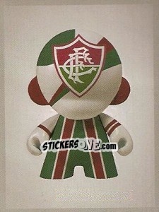 Sticker Camisa do Fluminense - Campeonato Brasileiro 2009 - Panini
