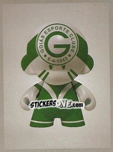 Sticker Camisa do Goiás - Campeonato Brasileiro 2009 n. 7 - Panini