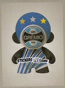 Sticker Camisa do Grêmio - Campeonato Brasileiro 2009 n. 8 - Panini