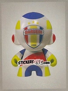 Sticker Camisa do Grêmio Barueri - Campeonato Brasileiro 2009 n. 9 - Panini