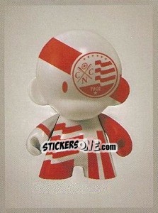 Sticker Camisa do Náutico - Campeonato Brasileiro 2009 n. 11 - Panini