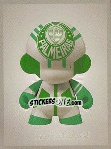 Cromo Camisa Do Palmeiras - Campeonato Brasileiro 2009 n. 12 - Panini