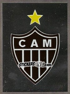 Sticker Escudo do Atlético-MG - Campeonato Brasileiro 2009 n. 17 - Panini