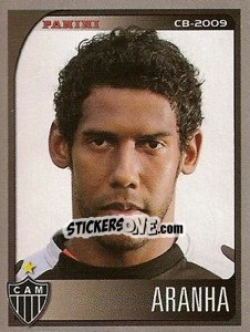 Sticker Aranha - Campeonato Brasileiro 2009 - Panini