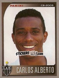 Sticker Carlos Alberto - Campeonato Brasileiro 2009 - Panini