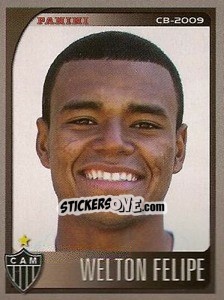 Cromo Welton Felipe - Campeonato Brasileiro 2009 - Panini