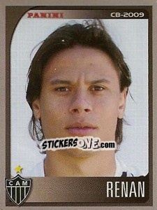 Sticker Renan Silva - Campeonato Brasileiro 2009 n. 24 - Panini