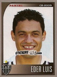 Sticker Éder Luís - Campeonato Brasileiro 2009 n. 29 - Panini